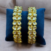 Kundan bangles