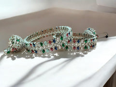Diamond Bangles with jhumki