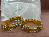Kundan bangles