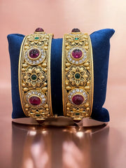 Gold bangles