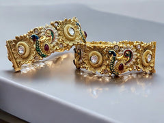 Gold bangles