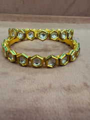 Kundan bangles