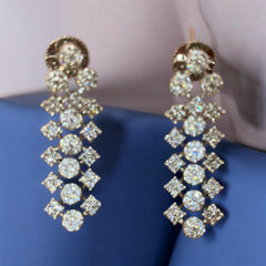 Luxurious Crystal Necklace & Earring Set