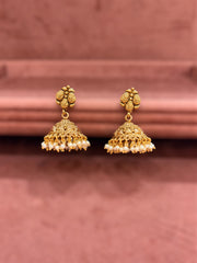 Gold plated Necklace with earrings