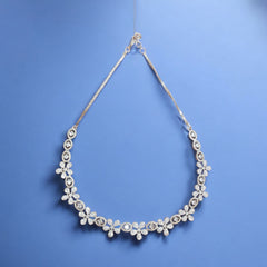 Elegant Floral Necklace & Earring Set