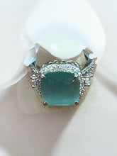 AD Ring - Aqua marine