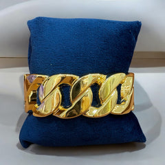 Luxury Gold Cuban Link Bracelet – Bold & Elegant Statement Piece