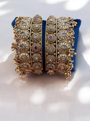 Gold bangles