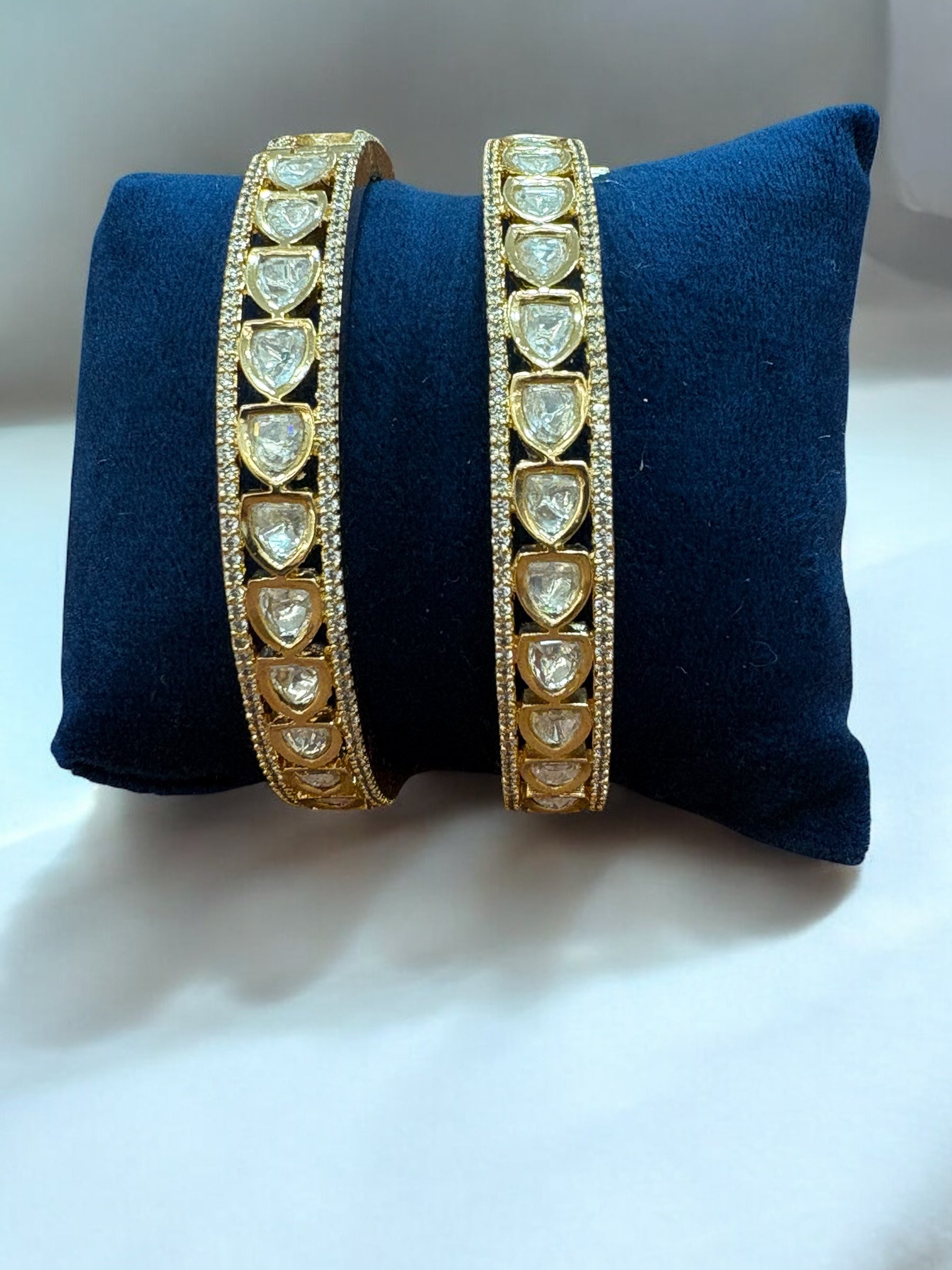 Exquisite Kundan Bangles - Timeless Elegance