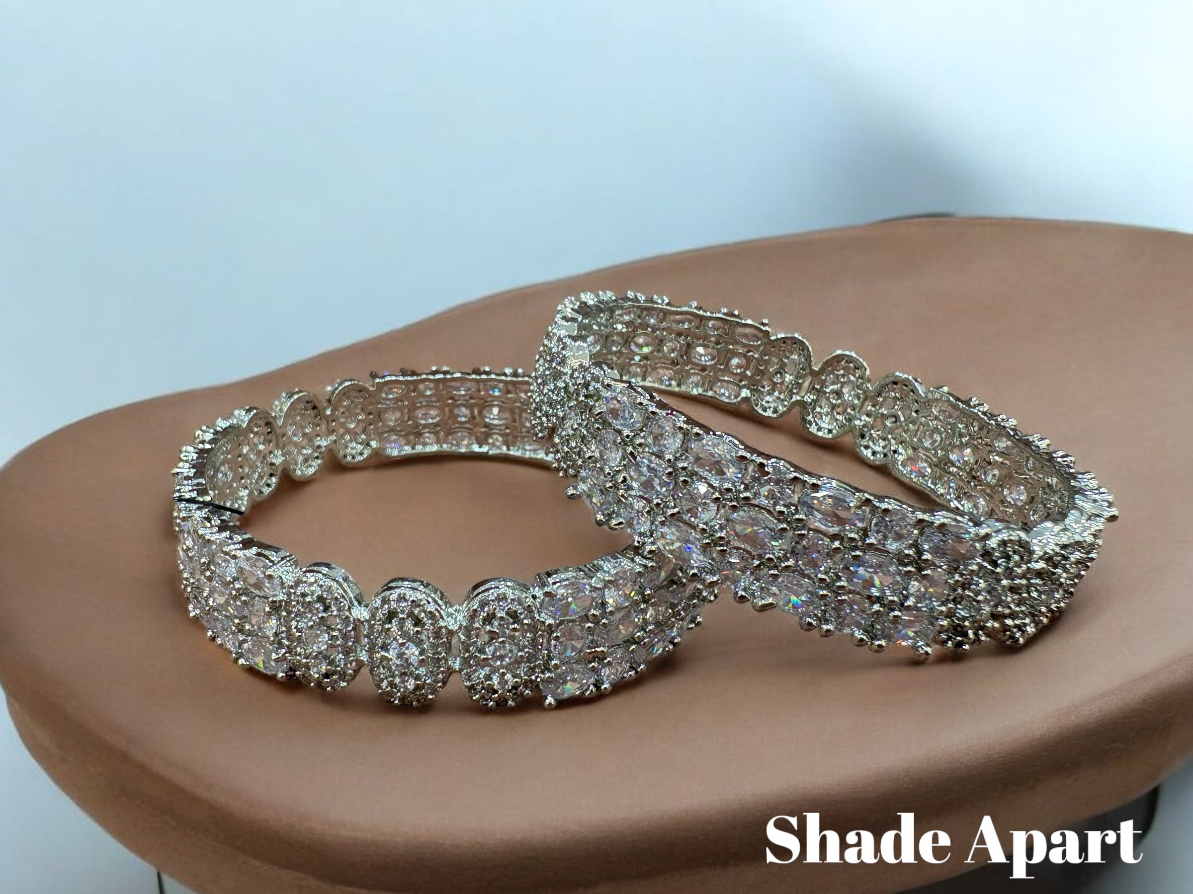 Diamond bangles