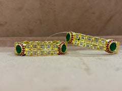 Kundan bangles