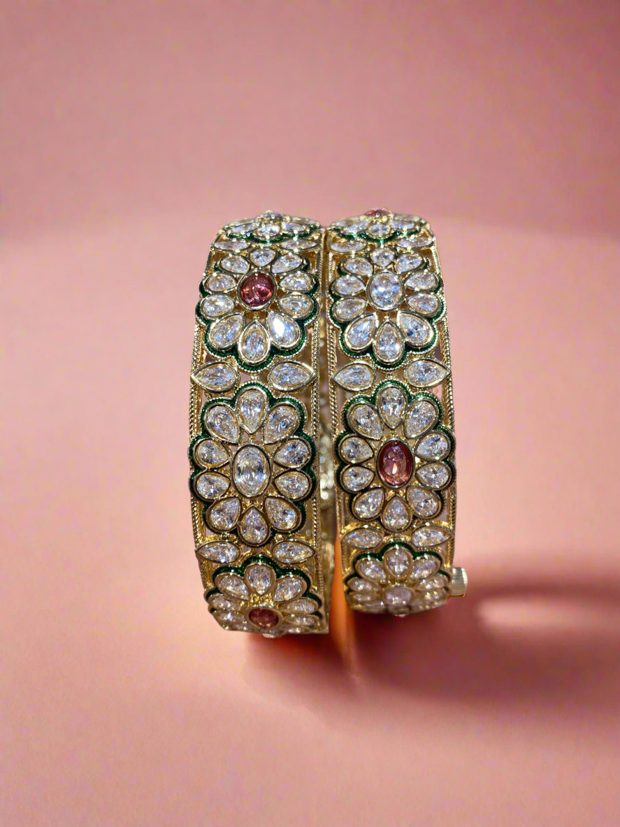 Kundan Bangles