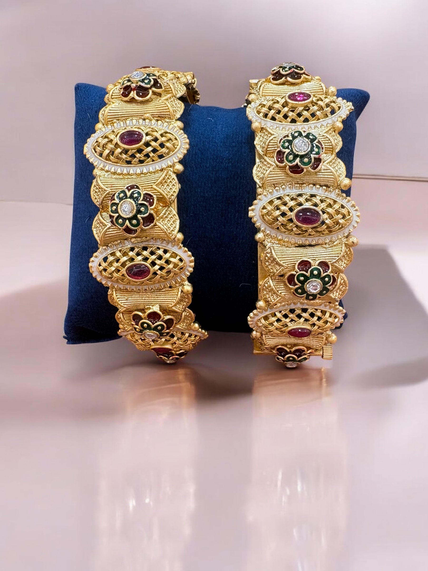 Gold bangles