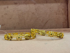 Gold bangles