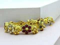 Gold bangles