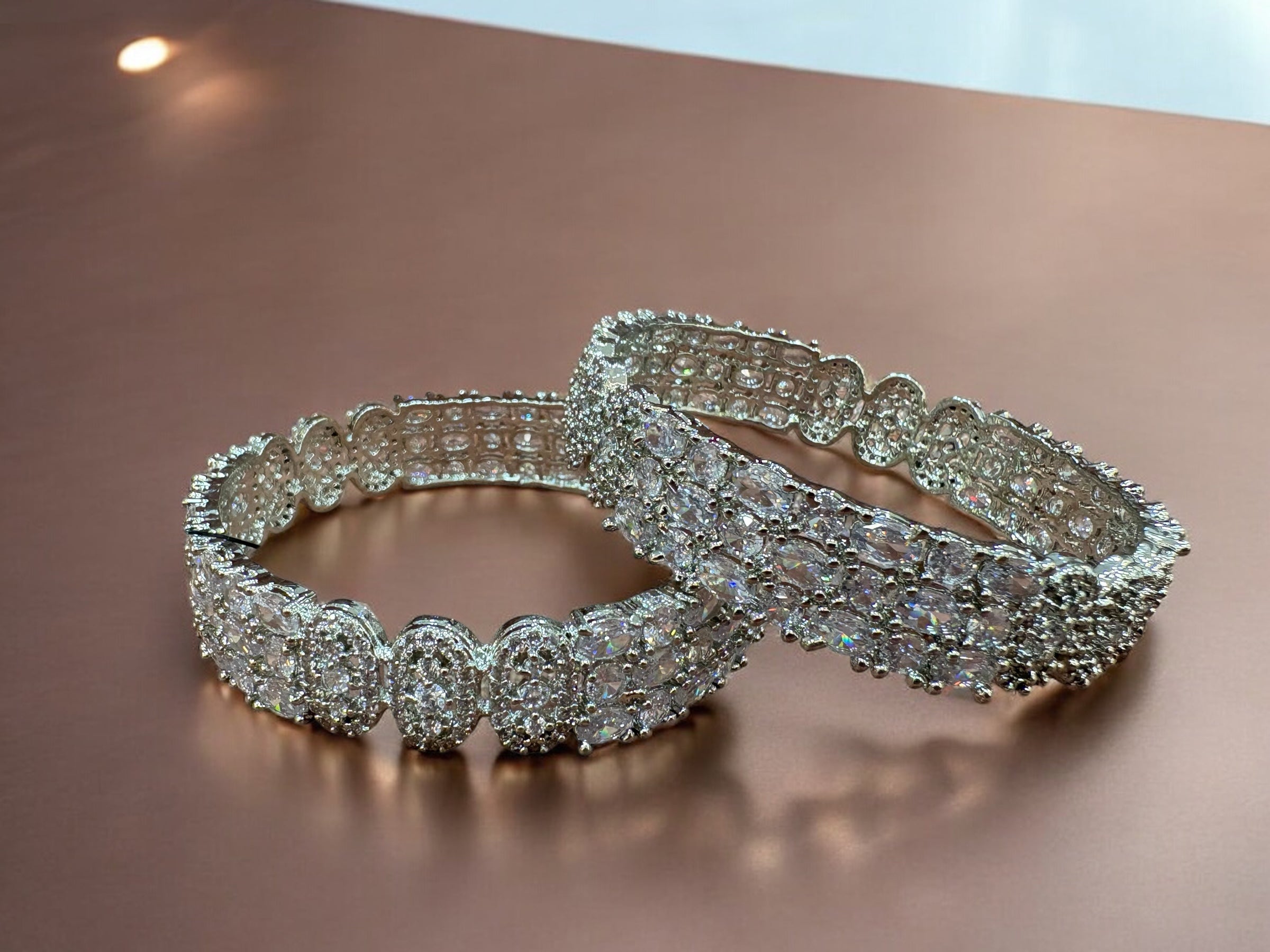 Diamond bangles