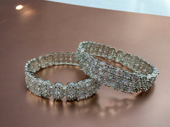 Diamond bangles