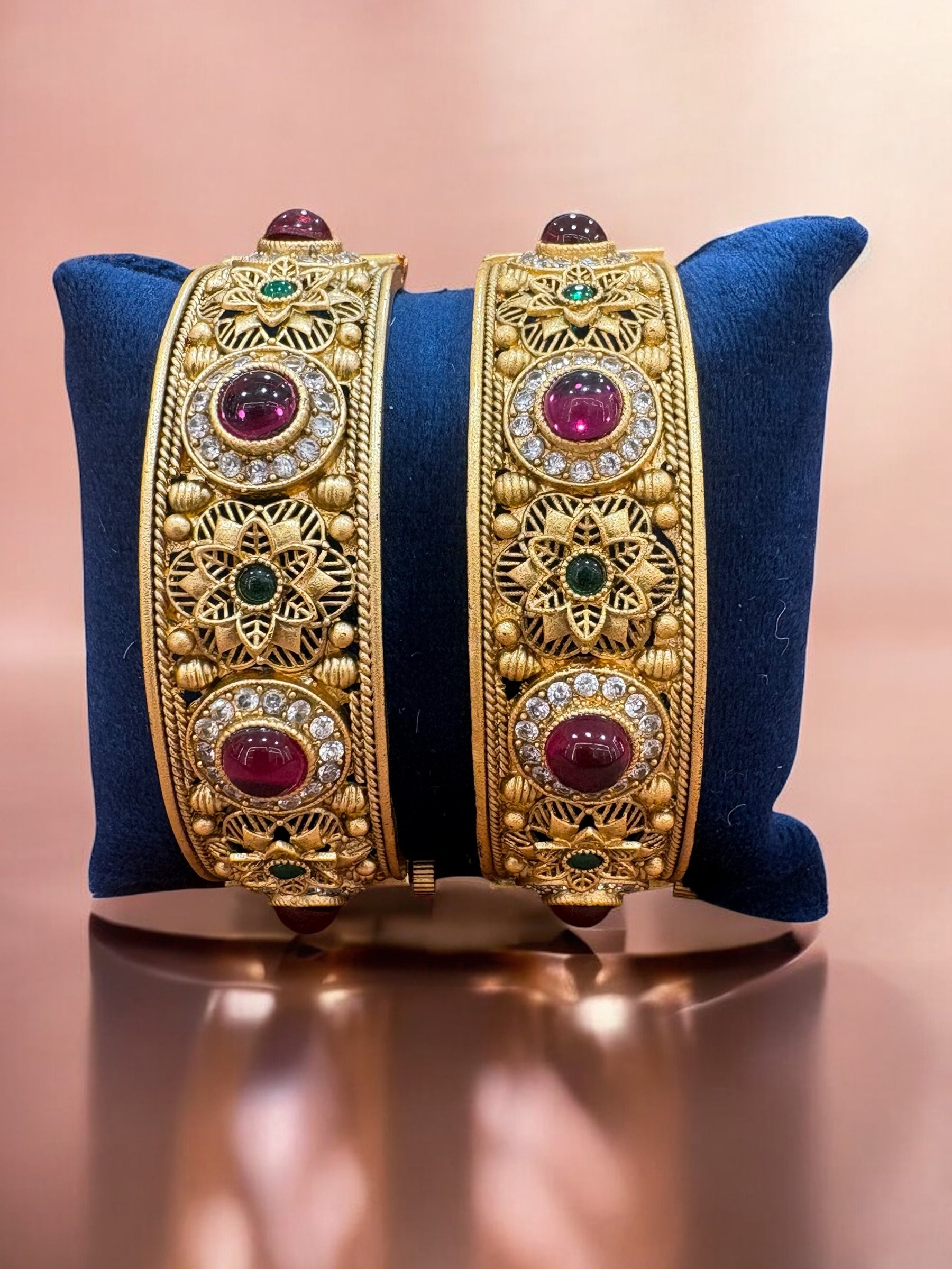 Gold bangles