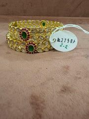 Kundan bangles