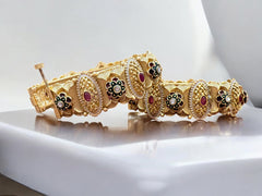 Gold bangles