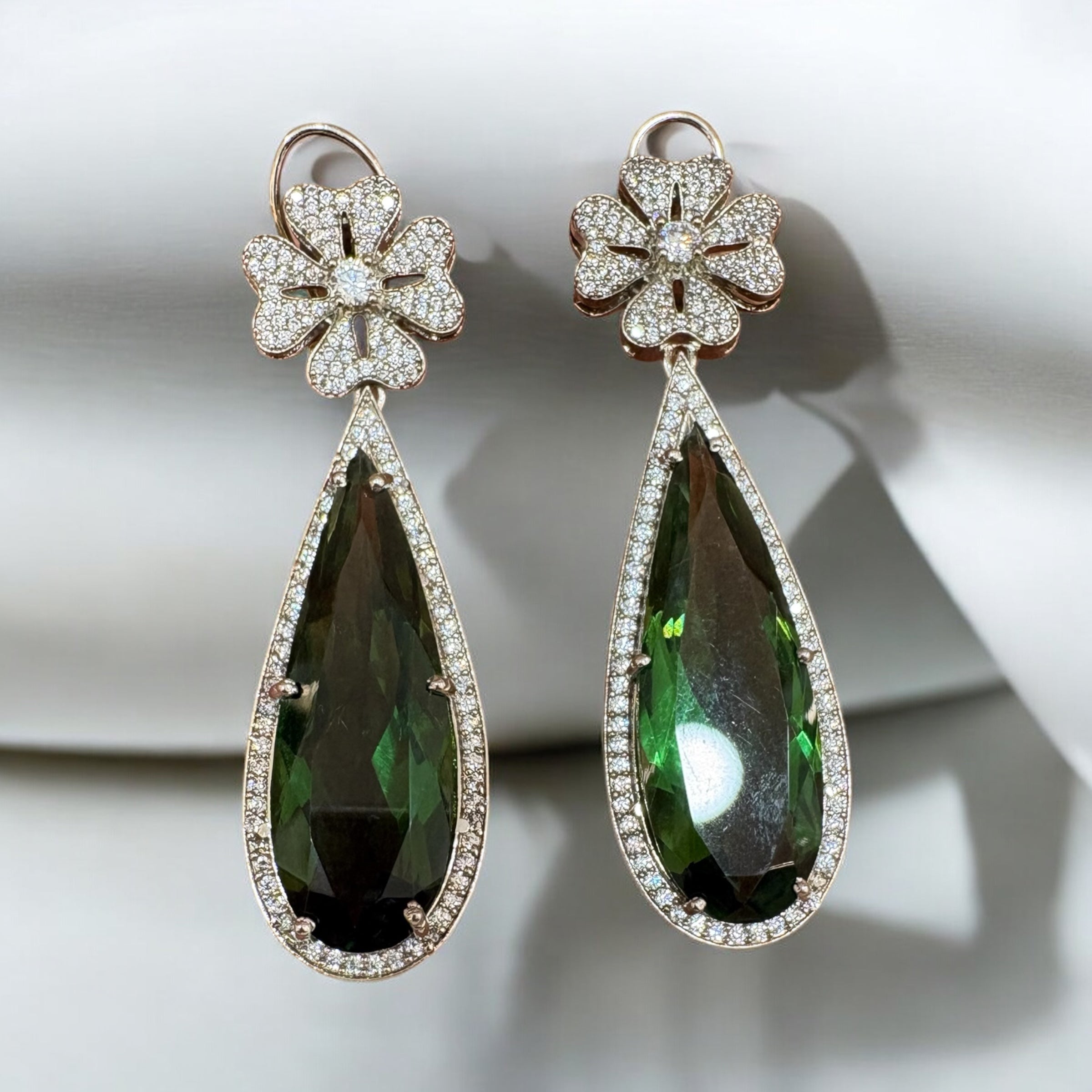 Diamond earrings
