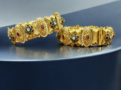 Gold bangles
