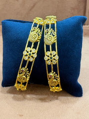 Gold bangles