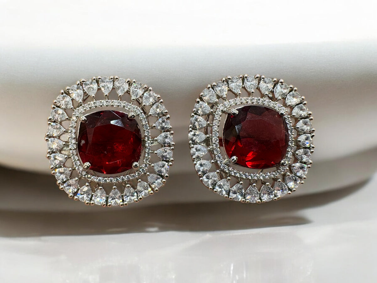 Diamond earrings