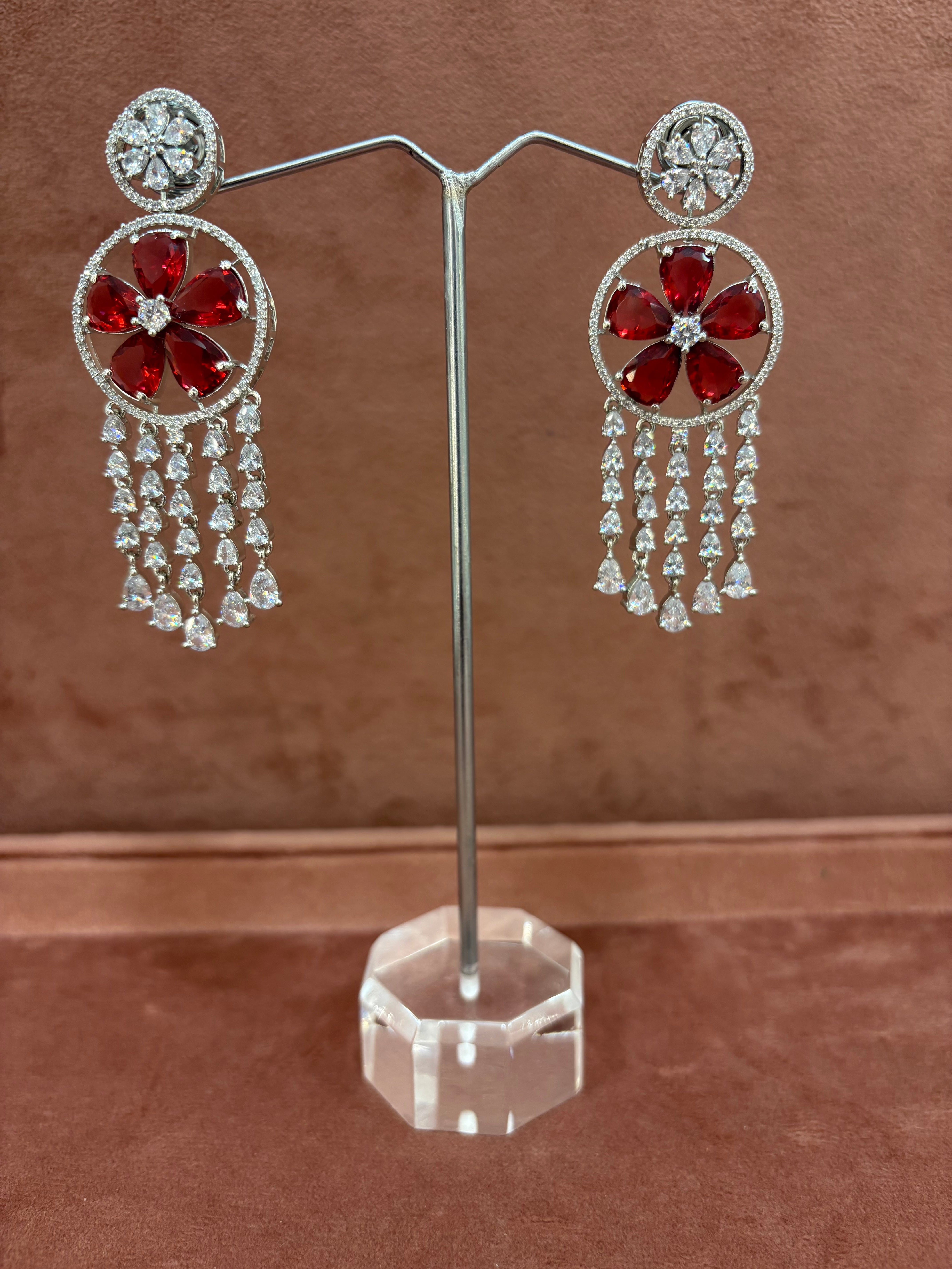 Diamond earrings