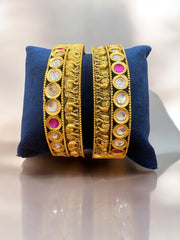 Gold bangles