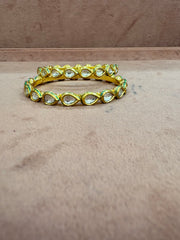 Kundan bangles