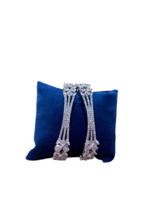 Elegant Floral Diamond Bangles
