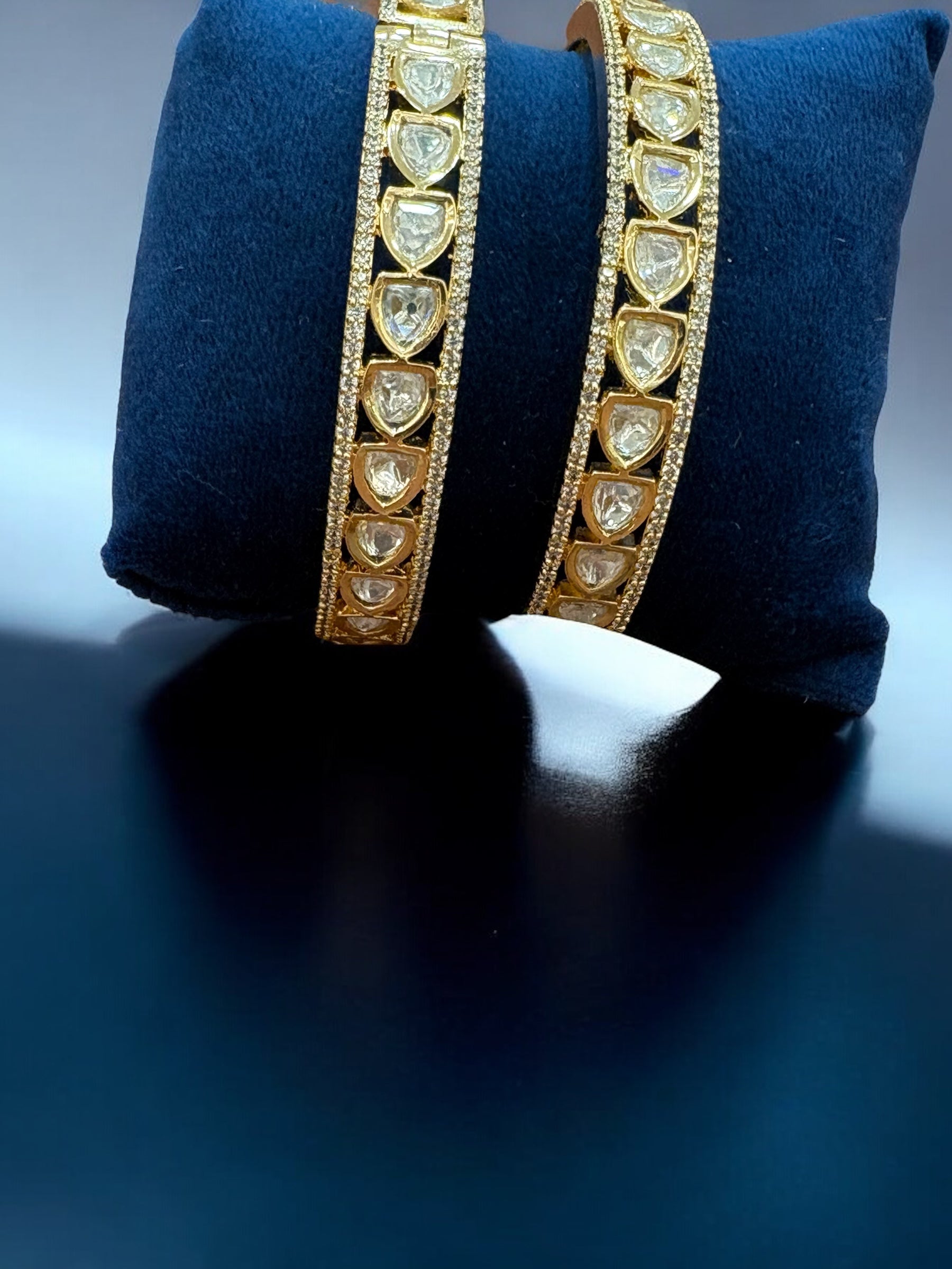 Exquisite Kundan Bangles - Timeless Elegance