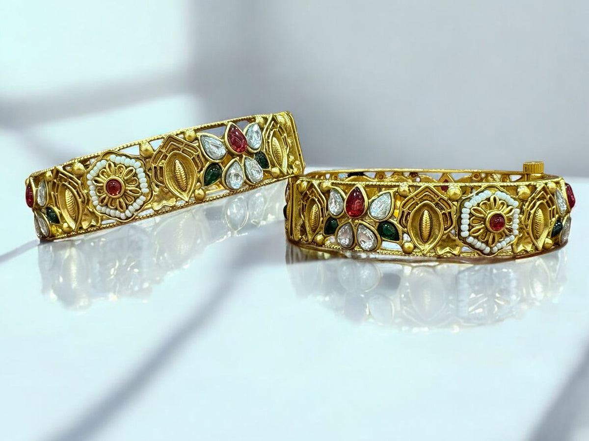 Gold bangles