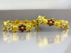 Gold bangles