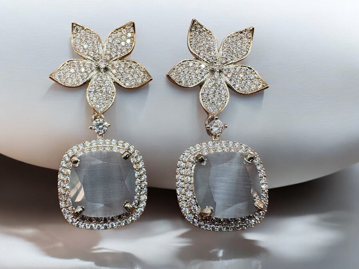 Diamond earrings