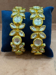 Kundan bangles