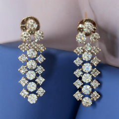 Luxurious Crystal Necklace & Earring Set