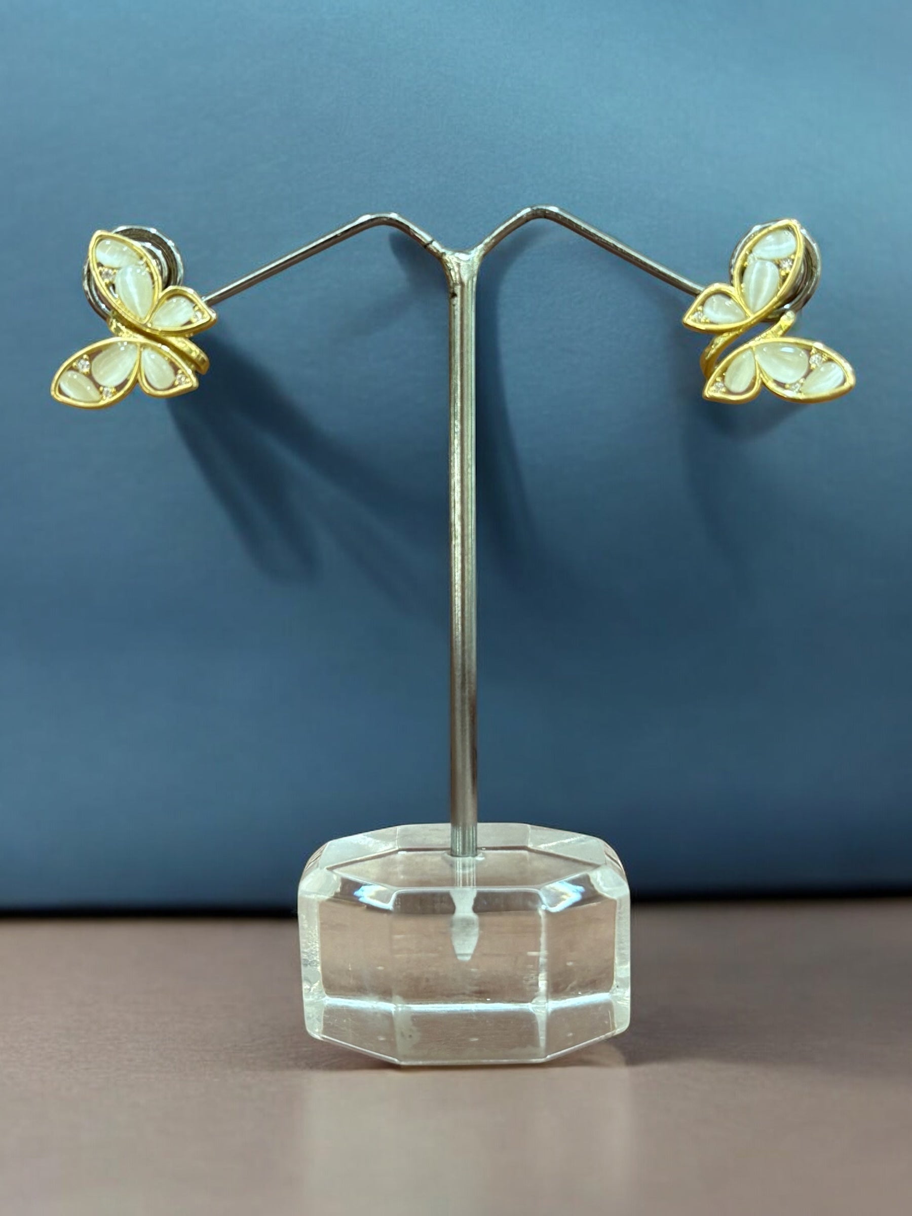 Elegant Butterfly Stud Earrings