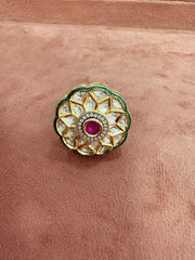Elegant Kundan Ring