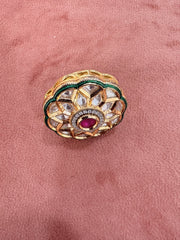 Elegant Kundan Ring