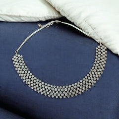 Luxurious Crystal Necklace & Earring Set