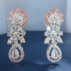 Dazzling Teardrop Necklace and Earring Set