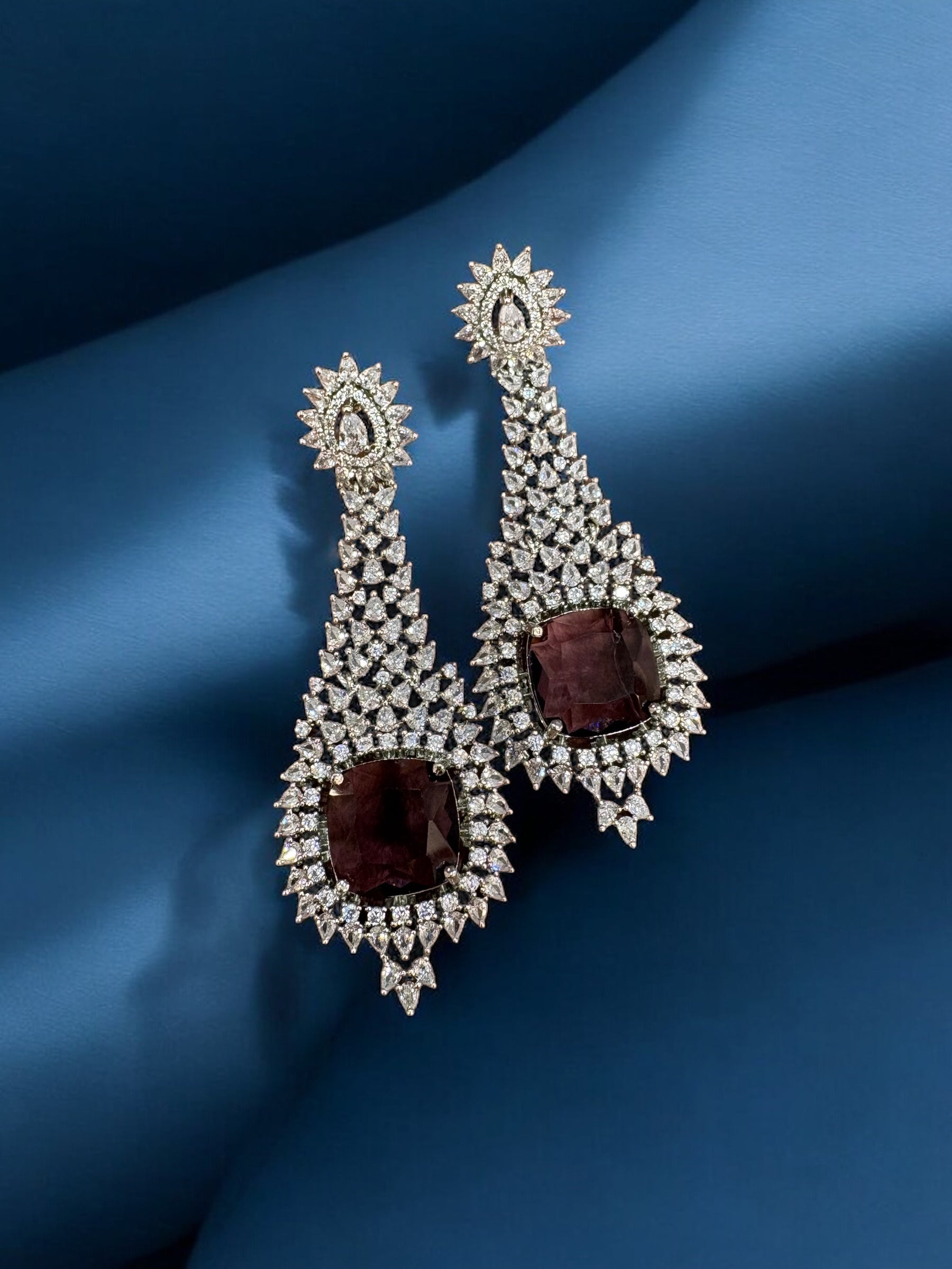 Diamond earrings