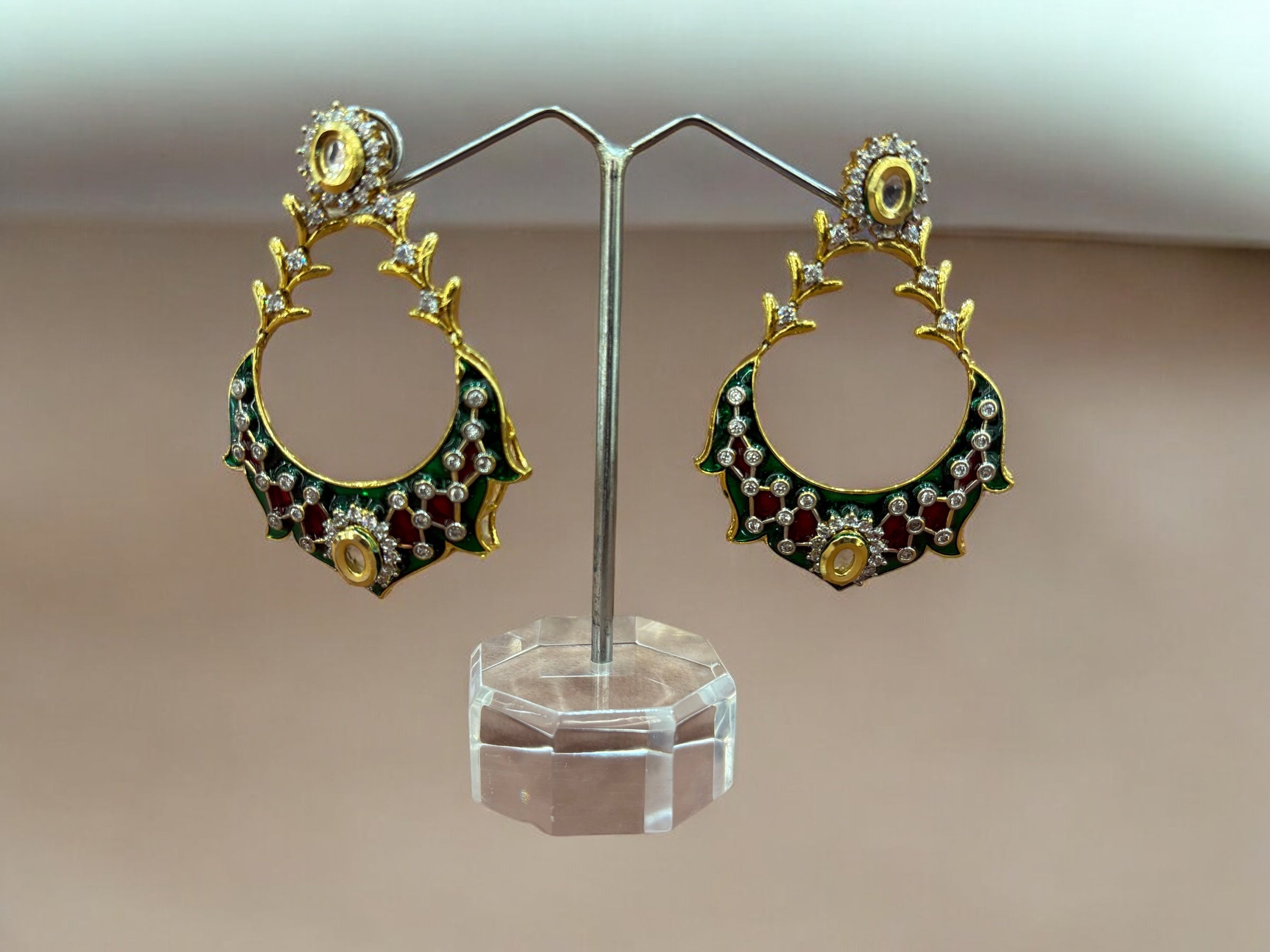 Diamond earrings