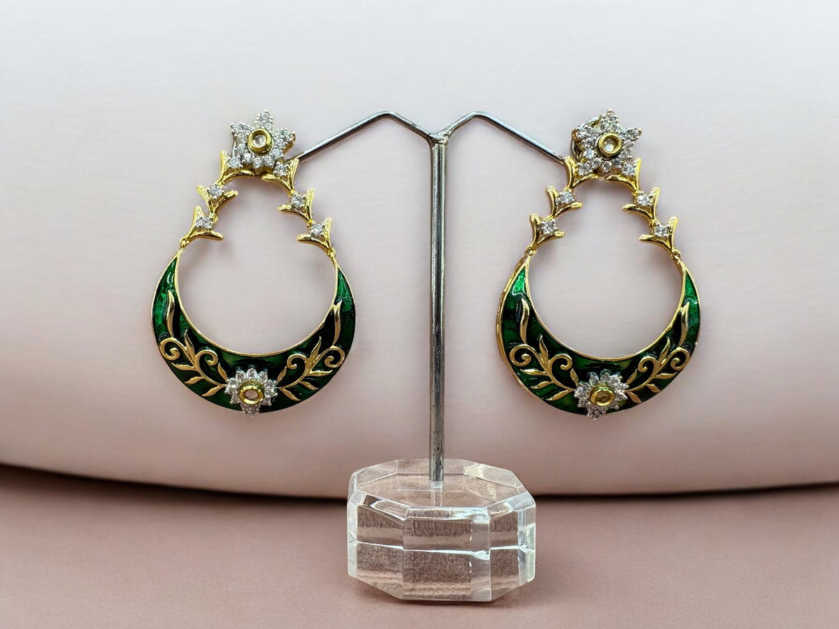 Diamond earrings
