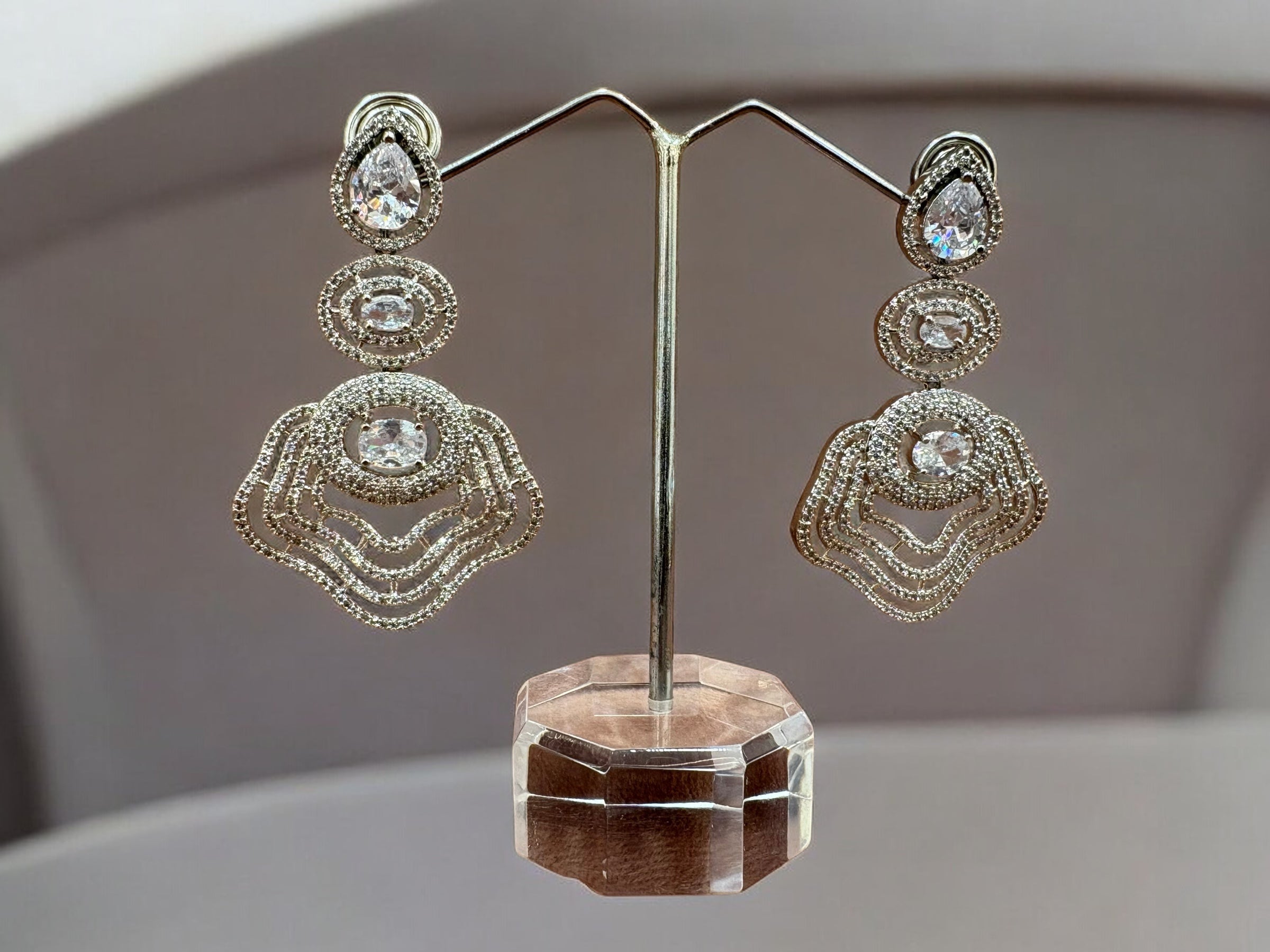 Diamond earrings