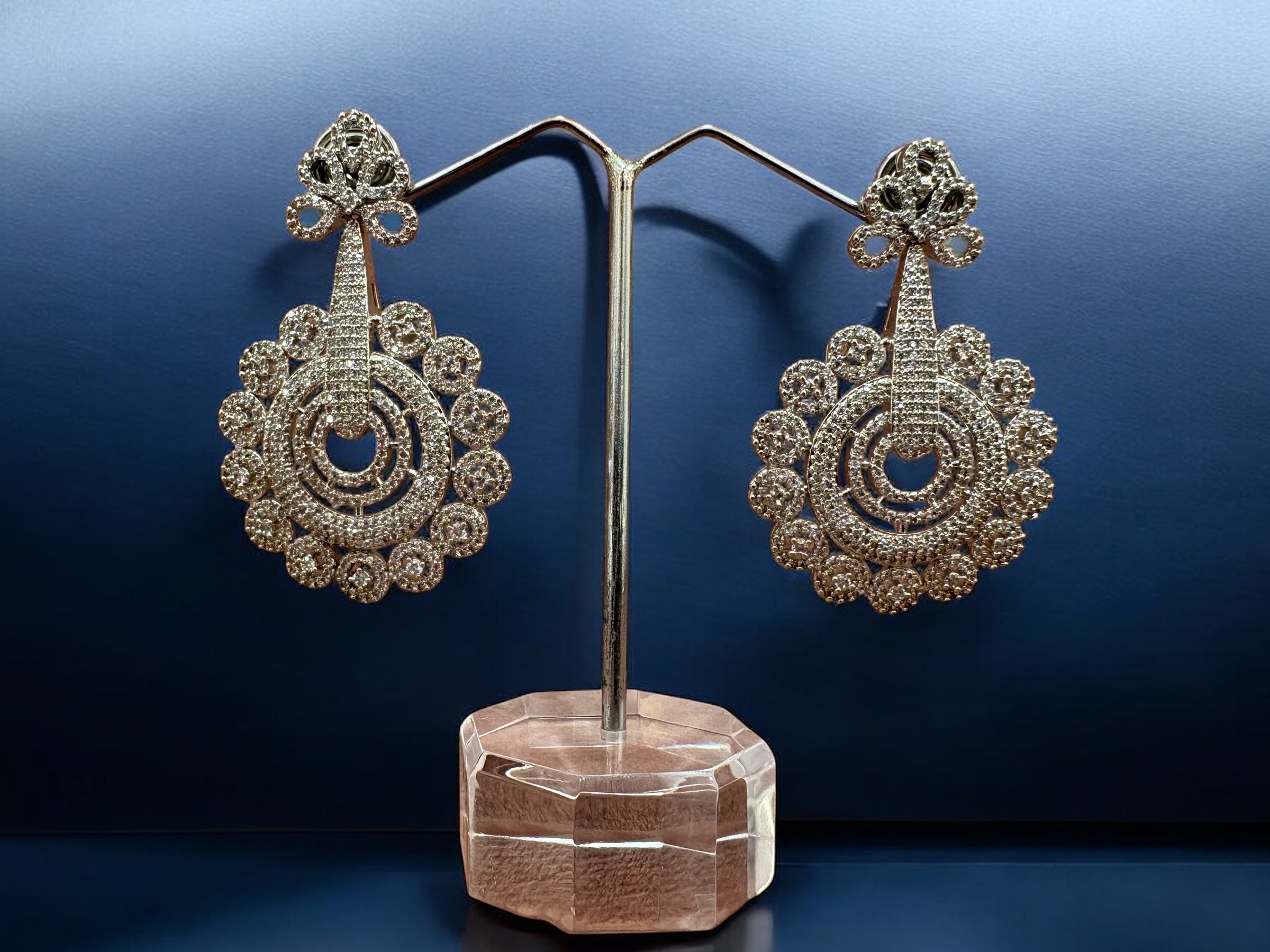 Diamond earrings