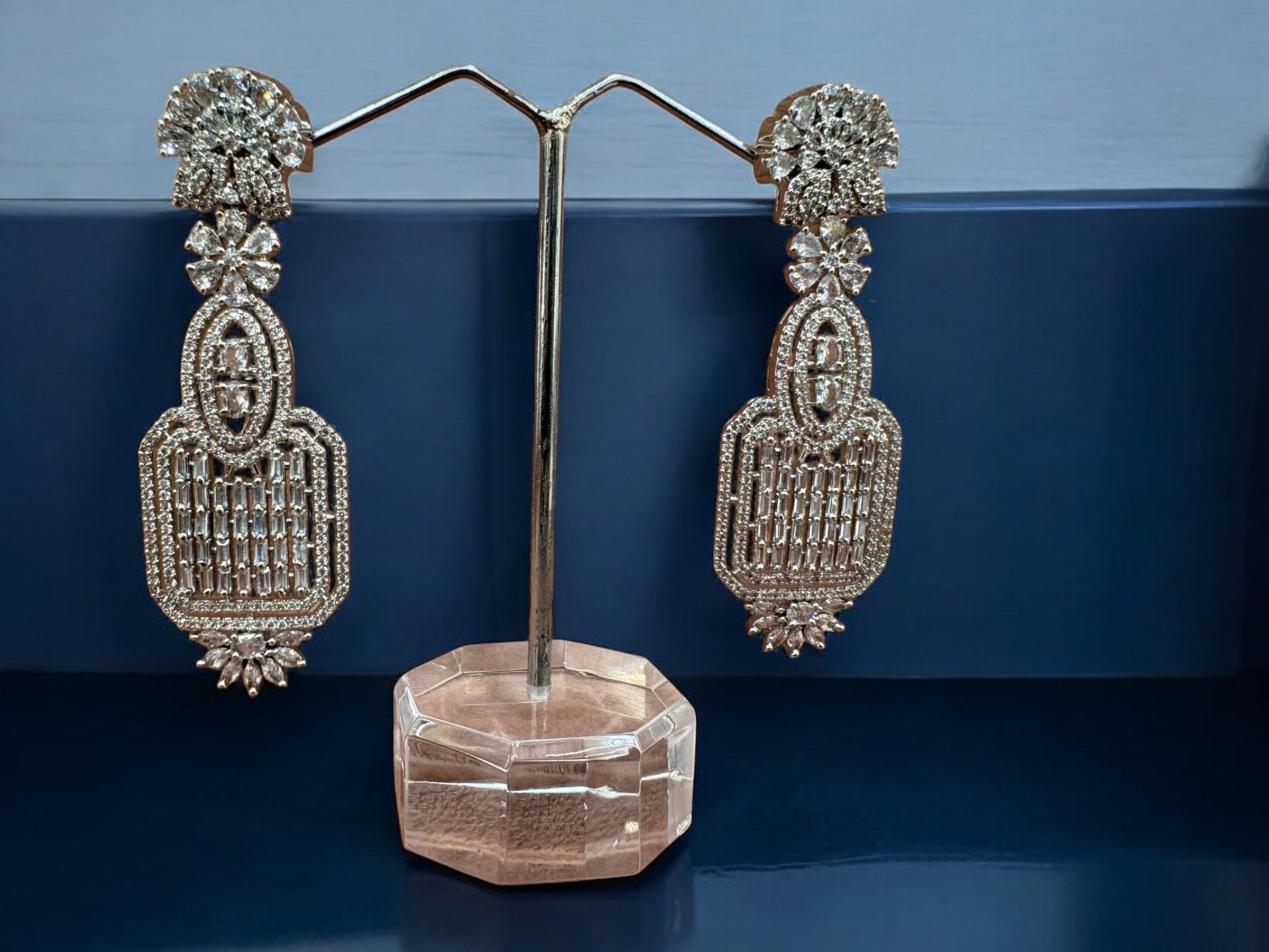 Diamond earrings