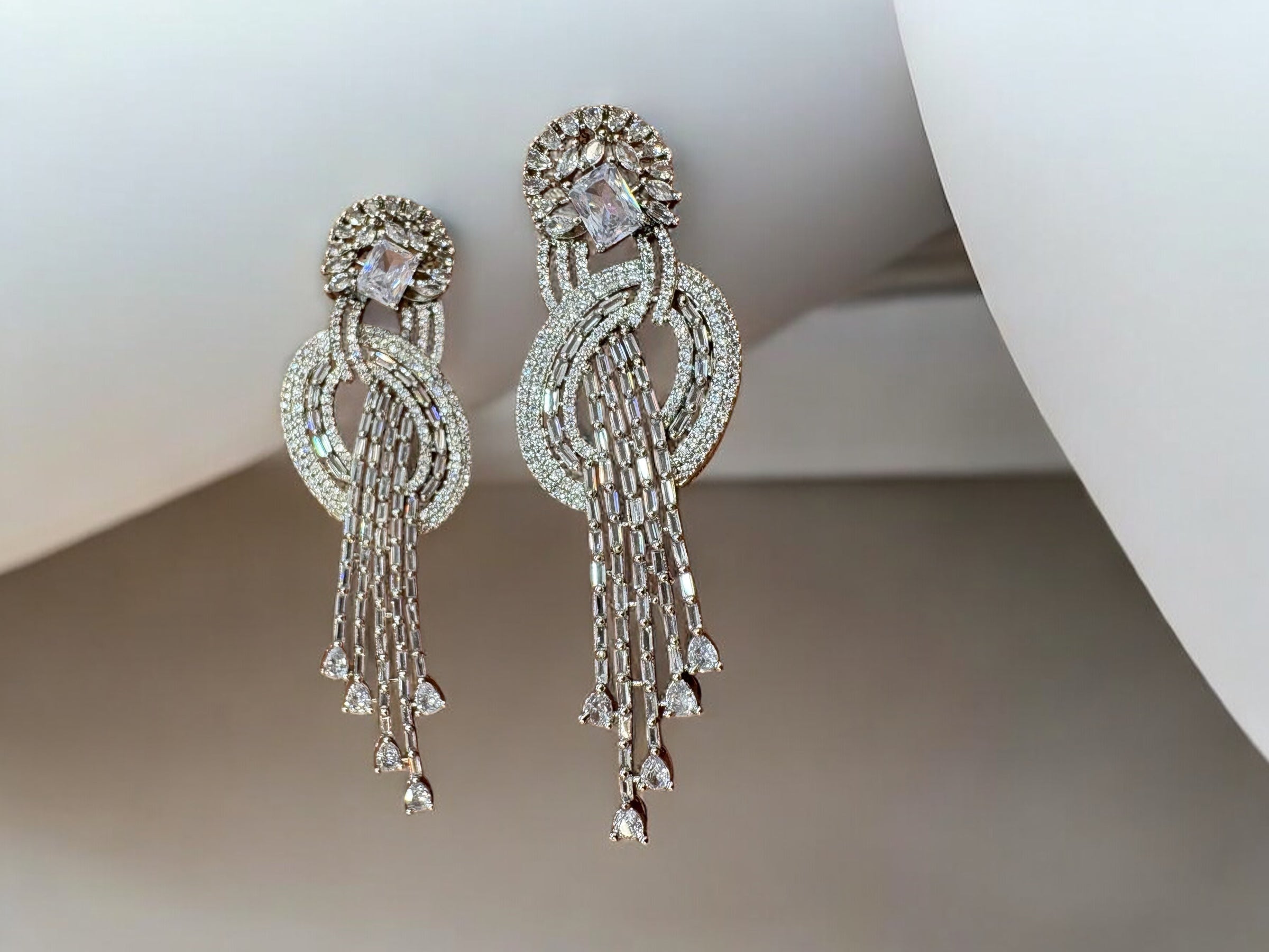 Diamond earrings